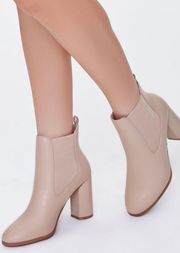 Tan Booties