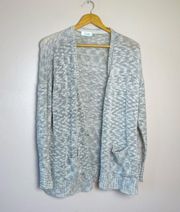 SALE! Gray  Open Front Cardigan Size M VGUC