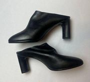 Robert Clergerie Black Mule Heels Sz. 36.5 (US 6)