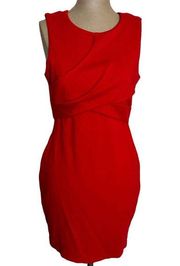 Bailey 44 red bodycon mini sheath dress size Small