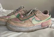 Nike  AF1 Shadow Air Force 1 Arctic Punch Pink Green