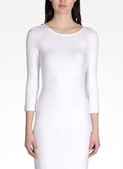 Armani Exchange 3/4 SLEEVE TWIST BACK BODYCON DRESS