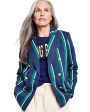 Rowing Blazers x Target Women’s Striped Double Breasted Blazer