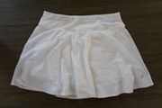 Prince White Tennis Skirt
