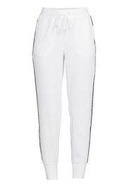 Athletic Works Womens White Joggers Track Pant Size XXL 20 Pull On Pockets New