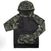 Empyre Zumiez Tech Fleece Snowboard Ski Hoodie Size S Camo Green Black Snow