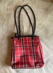 Vintage  Plaid Purse