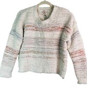 Hippie Rose Sweater Cropped Sweater Large