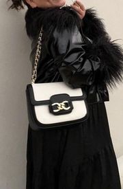 Black & White Chain Purse