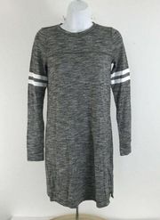 Hollister Gray T-shirt Dress Long Sleeve S…