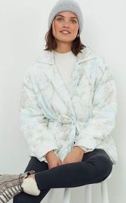 Anthropologie BlankNYC Bennie Tie-Dye Puffer Jacket