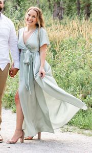 Satin Maxi Dress