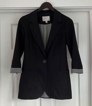 Womens Black Blazer