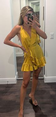 Gold Shiny Romper