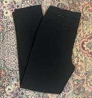 Anne Klein Black Skinny Slacks