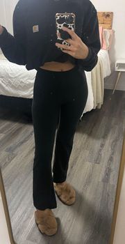 Black Flare Leggings