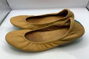 Tieks by Gavrieli Shoes Women’s 7 Brown Ballet Flats  Leather Slip on