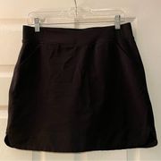 32° Cool Black Skirt w/Shorts Underneath - Size S