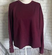 Victoria Sport Burgundy Long Sleeve Top - XL