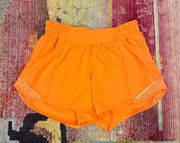Orange Hotty Hot Shorts