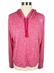 Reebok Pink Hoodie. Women’s Size Large.