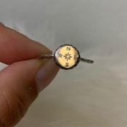 Pura Vida Compass Ring Size 9