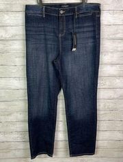 Liverpool High Rise Straight Jeans Castle Size 18W