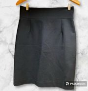 ANTONIO MELANI | Black Pencil Skirt Knee Length Sz 6