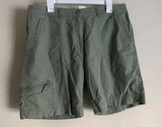 Woolrich Womens Sage High Rise Shorts Size 16 Petite Cargo Hiking