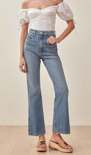 Reformation Georgia Retro High Rise Flare Jeans size 31