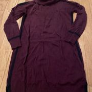 Artisan NY purple turtleneck long sleeve tunic oversized sweater size small