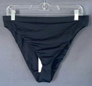 NWT Dippin’ Daisy’s size XL black ultra bikini bottom