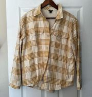 Eddie Bauer Sherpa lined flannel