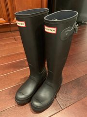 Hunter Boots Matt Black