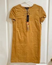 NWT Romeo and Juliette Couture Corduroy Mini Dress