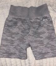 Camo Biker Shorts