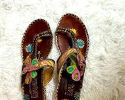 Spring Step L’Artiste Brown Sandals Sz 41 (10)