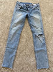 Rag And Bone Dre Capri Jeans