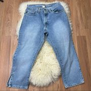 Vintage Y2K Boston Proper High Waist Straight Split Leg Crop Jeans  6