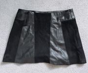 Black Leather Skirt