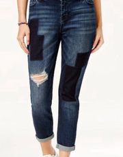 Straight Leg Blue Jeans