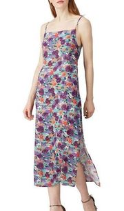 Nightcap 100% Silk Printed Slip Dress