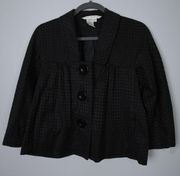 Max Studio Women's Polka Dot Swing Jacket Size Small