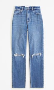 90s Straight Ultra High Rise Jeans