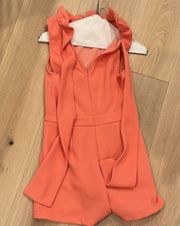 Do & Be Coral Dressy Romper- Small