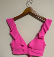 Pink Two Pice Swimsuit 