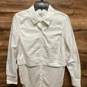 Rails small white blouse