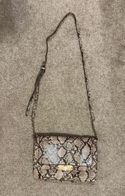 Snakeskin purse