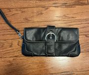 Bath And Body Works Black Wristlet