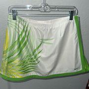 Nike Green Palm Tree Tennis Skirt